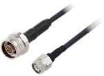 Pasternack N Male to TNC Male Low Loss Cable Assemblies