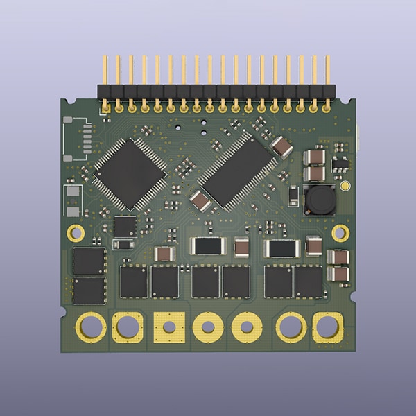 3D model of Brushless DC (BLDC) Motor Controller