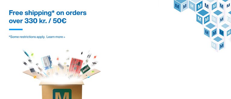 Free Shipping* on orders over  330 kr. / 50€. *Some restrictions apply. Learn more.