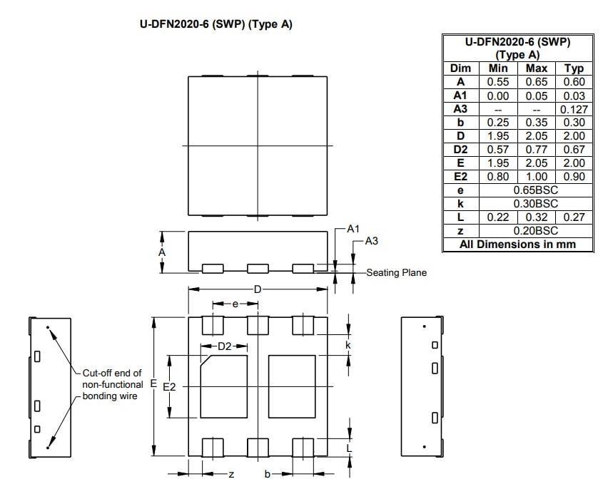 Diodes Incorporated ZXTP56020FDBQ Bipolar Transistor