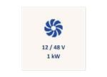 TDK 12V & 48V Inverter Applications in Range of 1kW