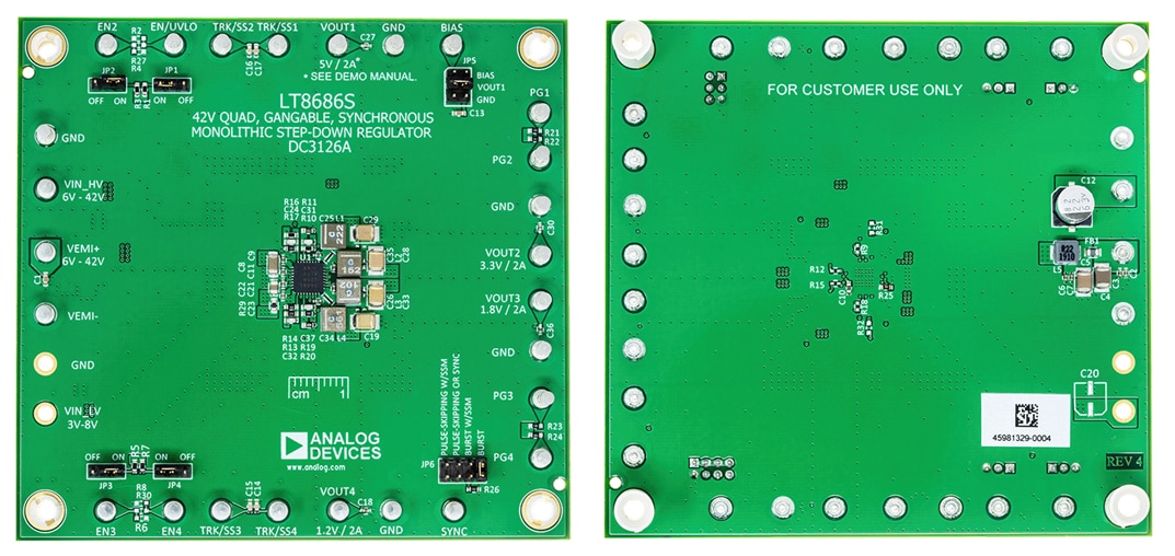 Analog Devices Inc. DC3126A Demonstration Circuit