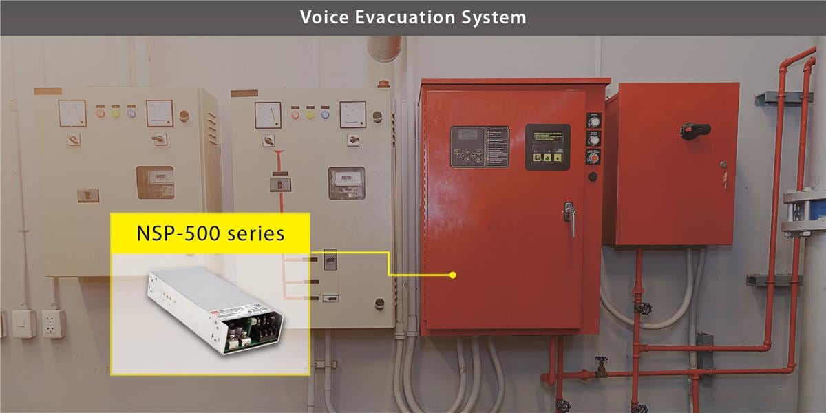 MEAN WELL NSP-500 & NSP-750 Enclosed Type Power Supplies