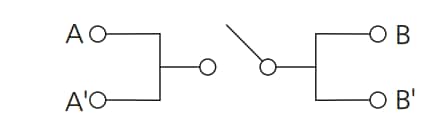 Application Circuit Diagram - Panasonic Electronic Components EVP-BB 2.6 mm × 1.6 mm Tactile Switches