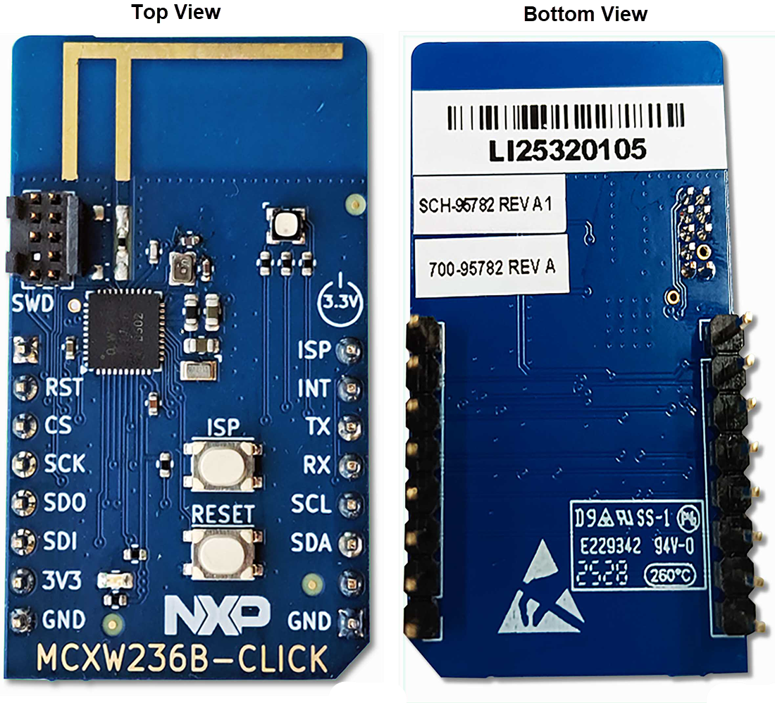 NXP Semiconductors MCXW236B-CLICK Add-On Board